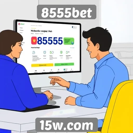 Experiência do usuário na plataforma 8555bet